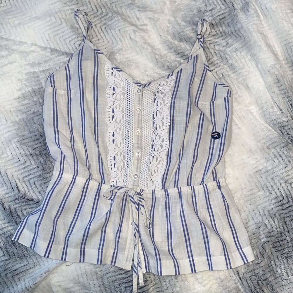 Abercrombie & Fitch Striped Tank Top